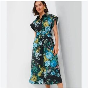 NWT Tuckernuck Floral Black Floral Print Dress